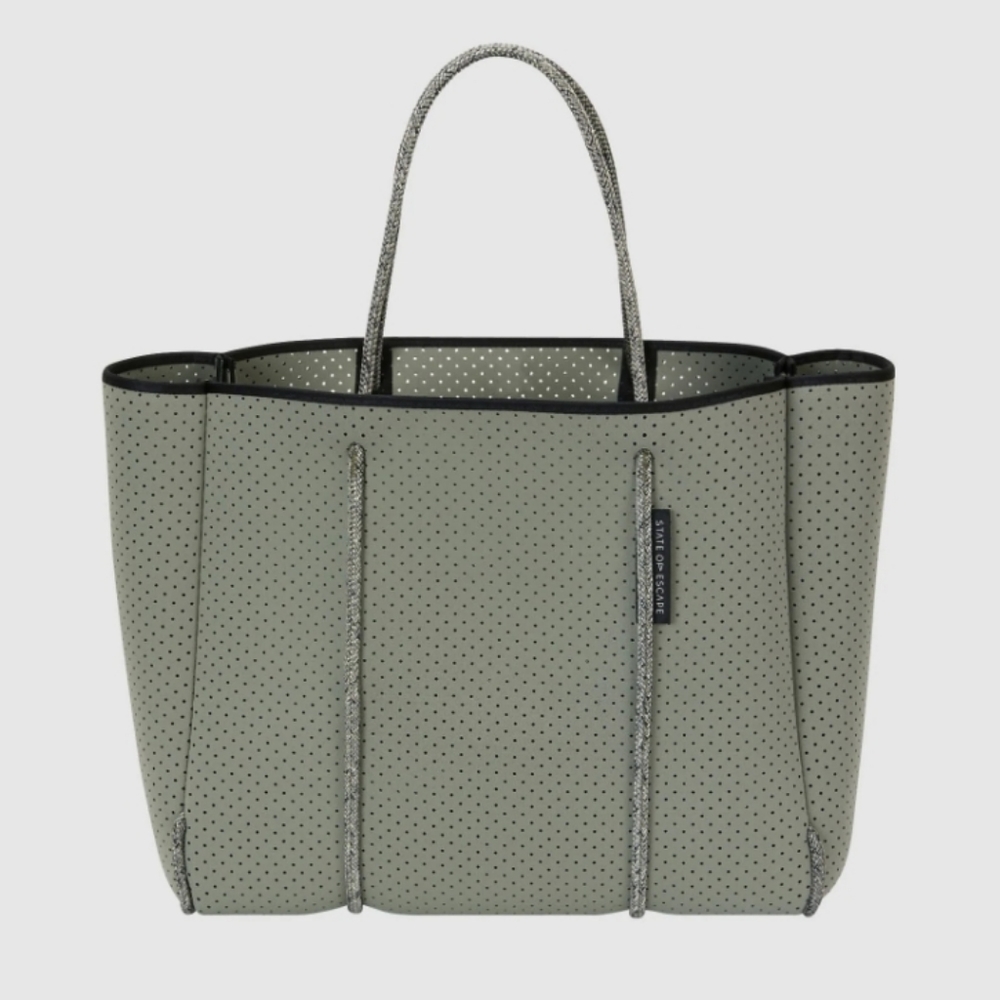 LIKE NEW state of escape flying solo neoprene tote